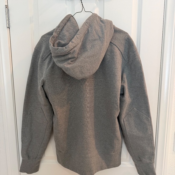 American Giant Men's Classic Full Zip Hoodie (Grey) (Medium) - Picture 3 of 3